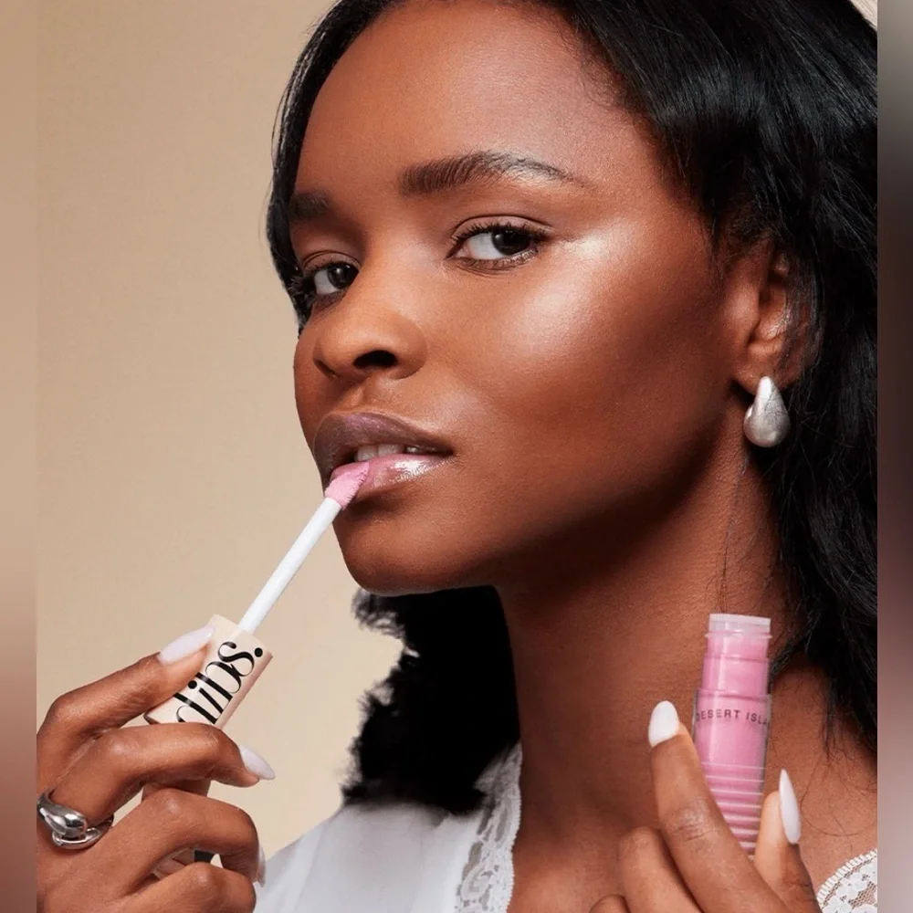 Dibs Go To Glossy Balm in Rock Candy